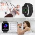 Smart Watch, 1.69'' Smartwatch for Android Phones and iOS Phones Compatible with iPhone Samsung, IP68 Waterproof Fitness Tracker with Heart Rate and Sleep Monitor Smart Watches for Men Women